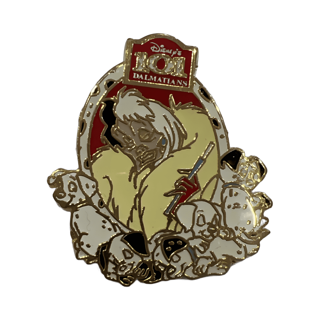 Cruella De Vil Disney pin