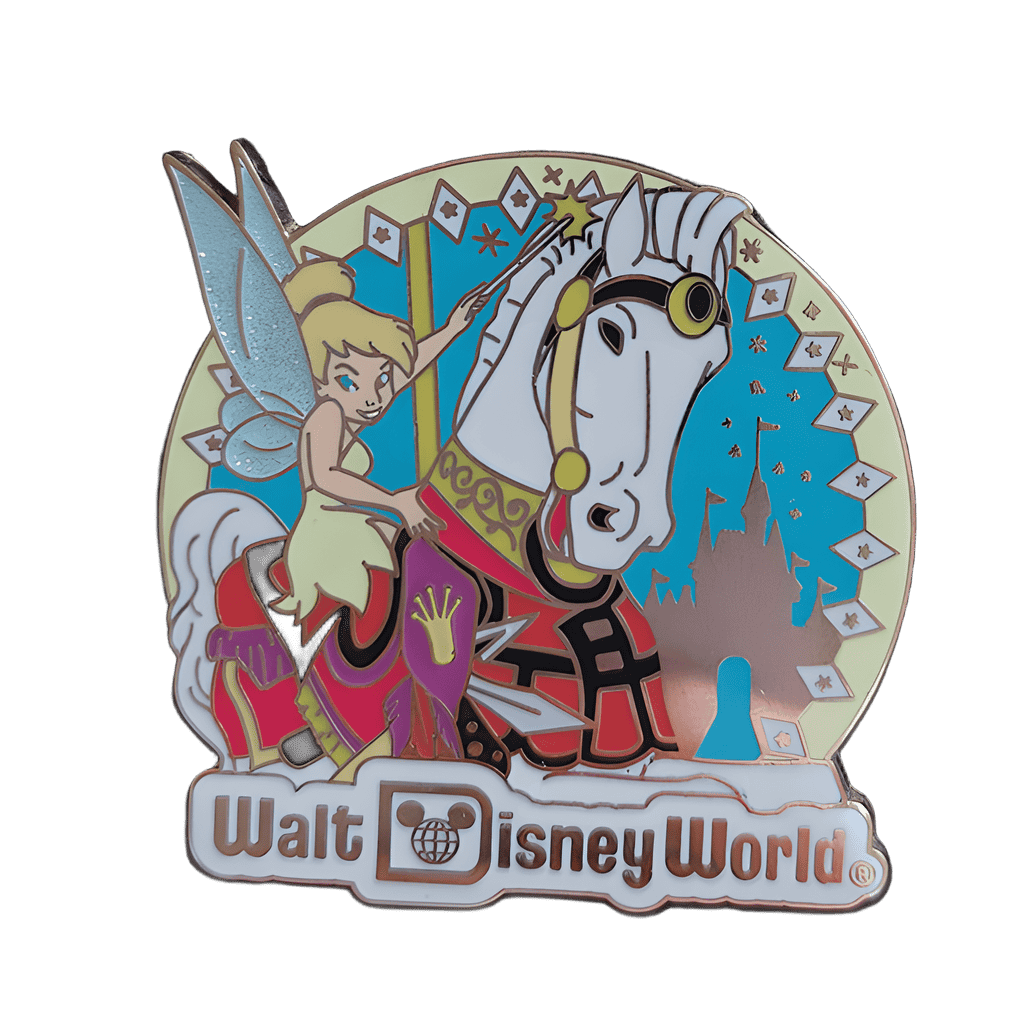 Tinker Bell on Cinderella's Golden Carrousel Disney pin