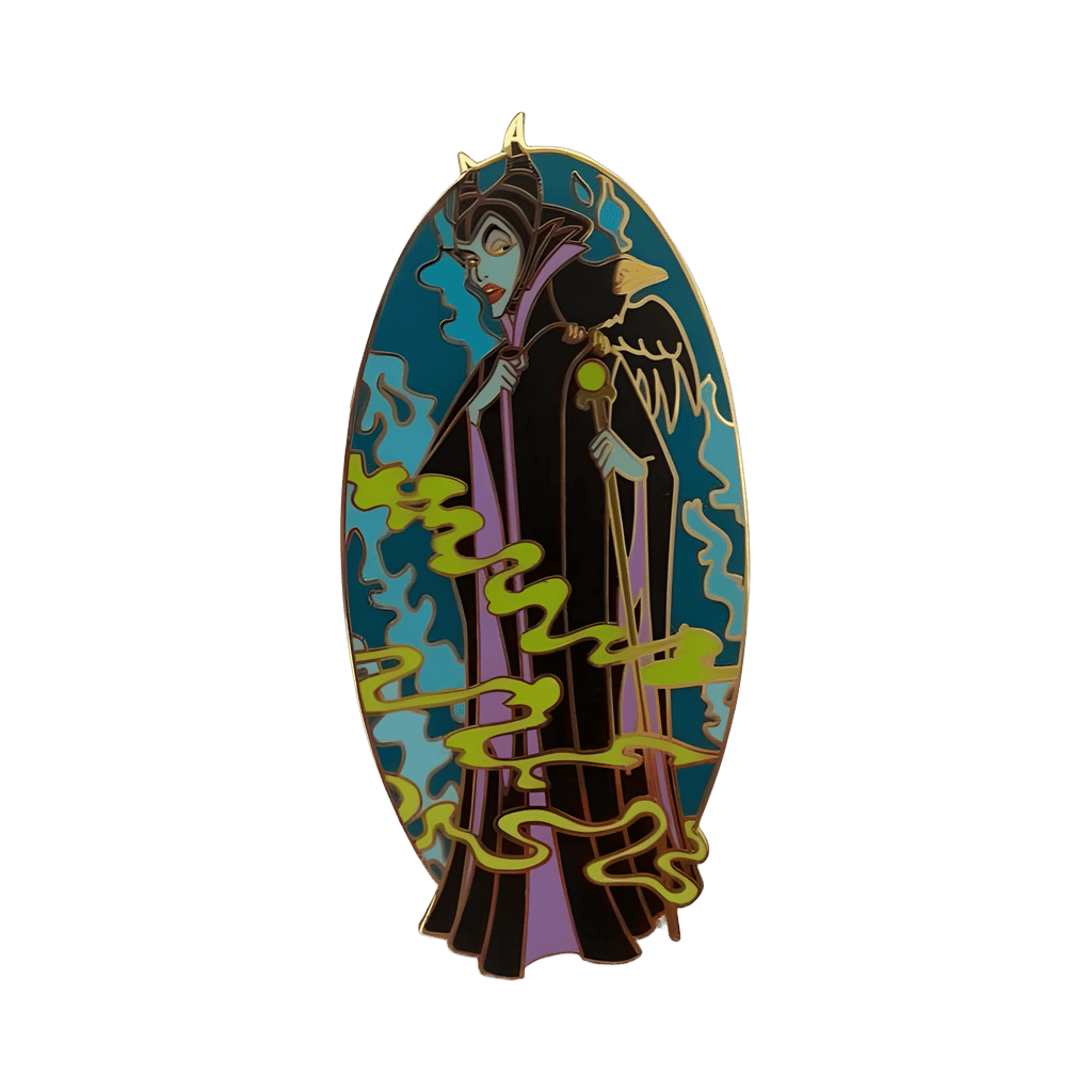 Maleficent & Diablo with Smoke Disney pin