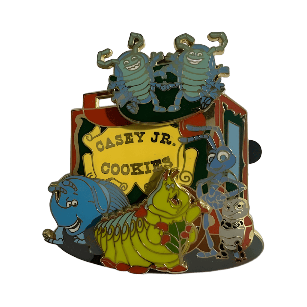Casey Jr Cookies and characters Disney pin