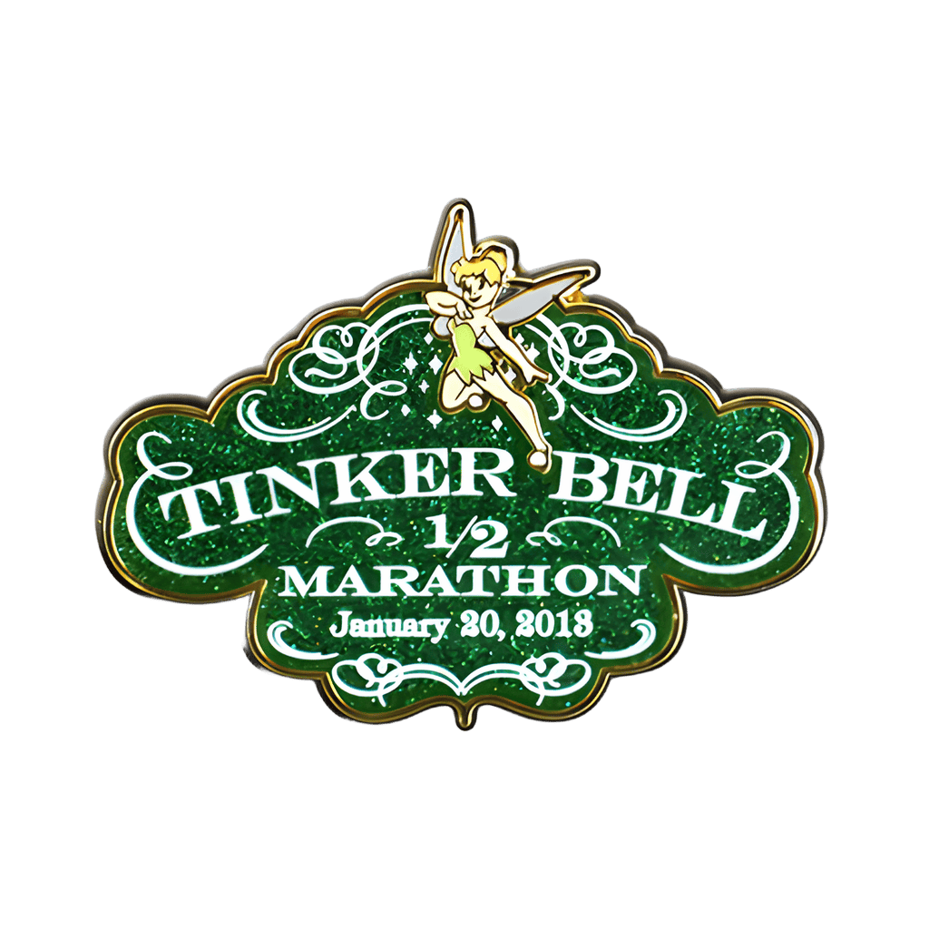 Tinker Bell Glitter Logo (January 20, 2013) Disney pin