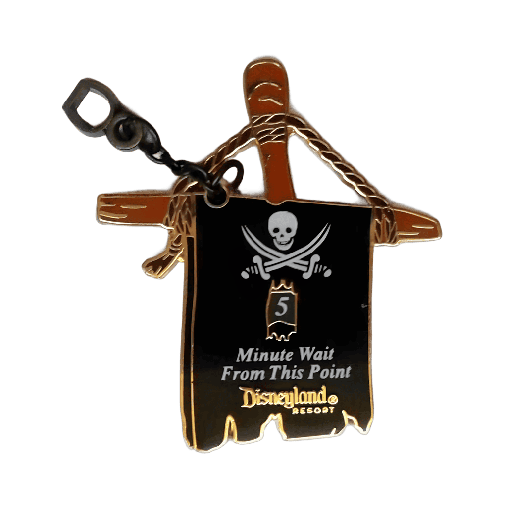 Pirates of the Caribbean - Wait Time Disney pin