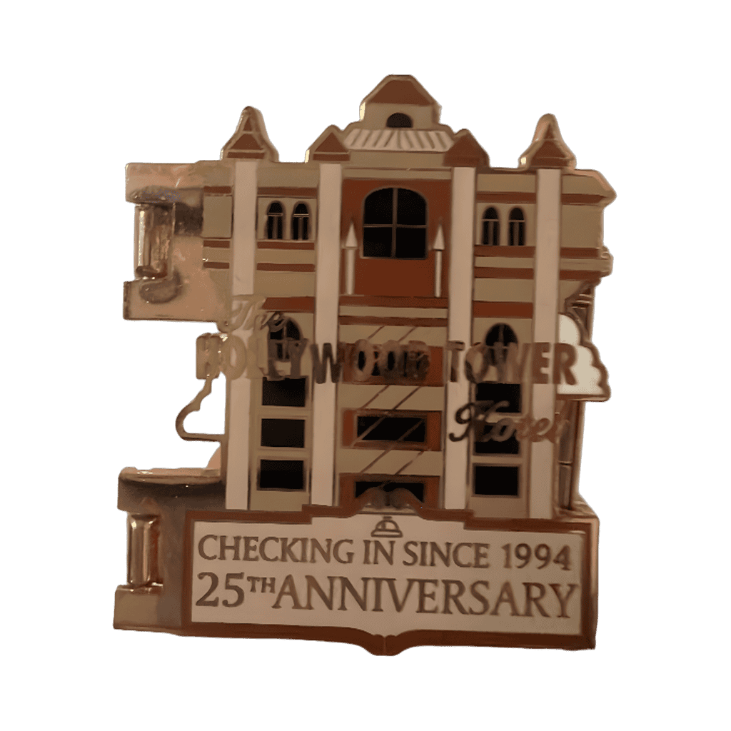 Tower of Terror 25th Anniversary Disney pin