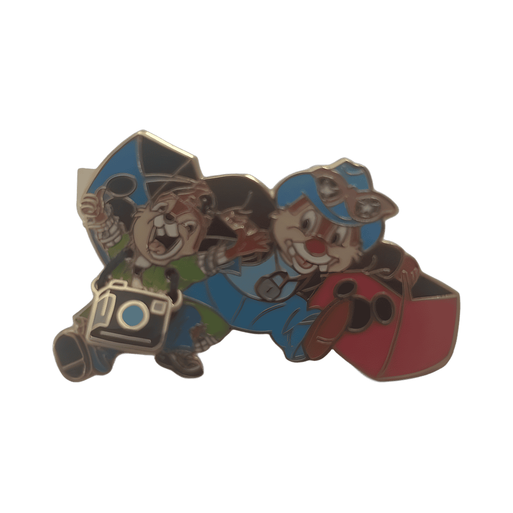 Chip and Dale as Tourists Disney pin