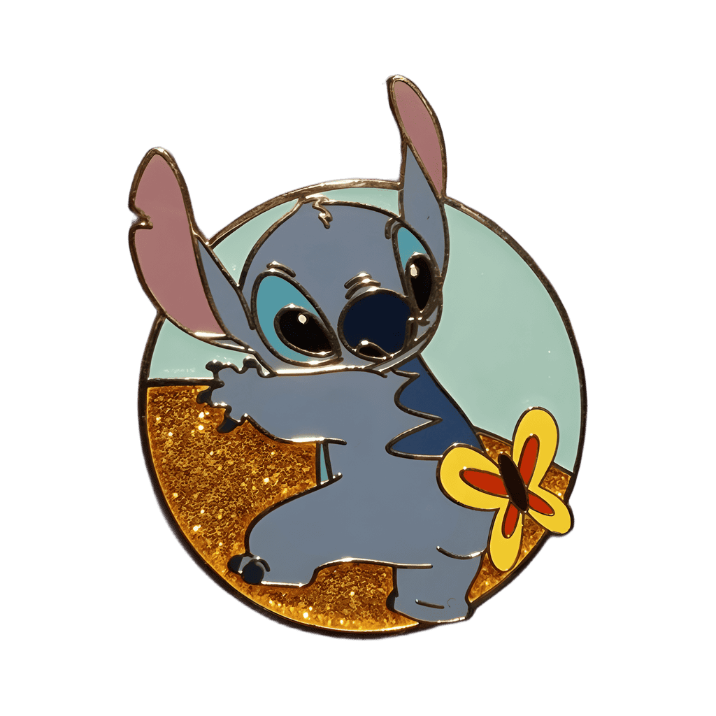 Stitch Butt-erfly Disney pin