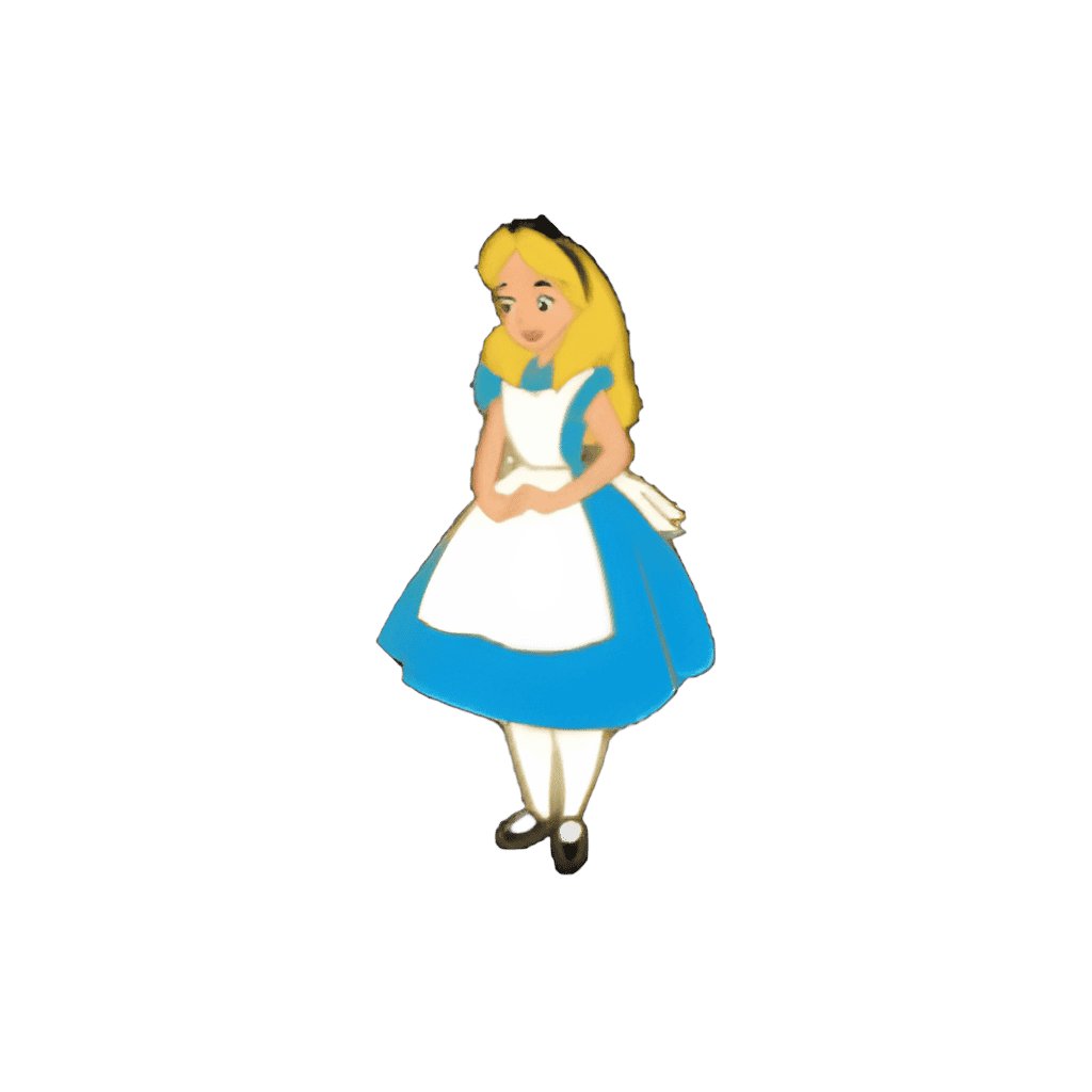 Alice in Wonderland Boxed Set - Alice Twiddling Fingers Disney pin