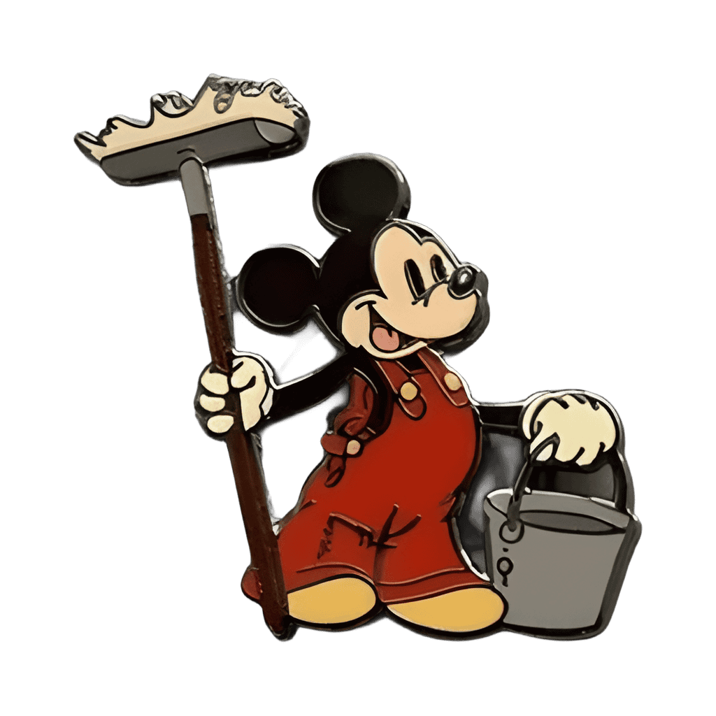 Mickey Mouse Clock Cleaners Disney pin