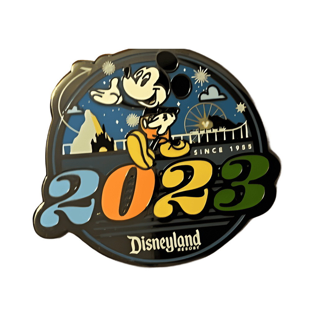 Mickey Mouse and Disneyland Park Icons Disney pin
