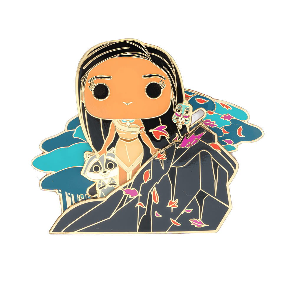 Pocahontas with Meeko and Flit Disney pin