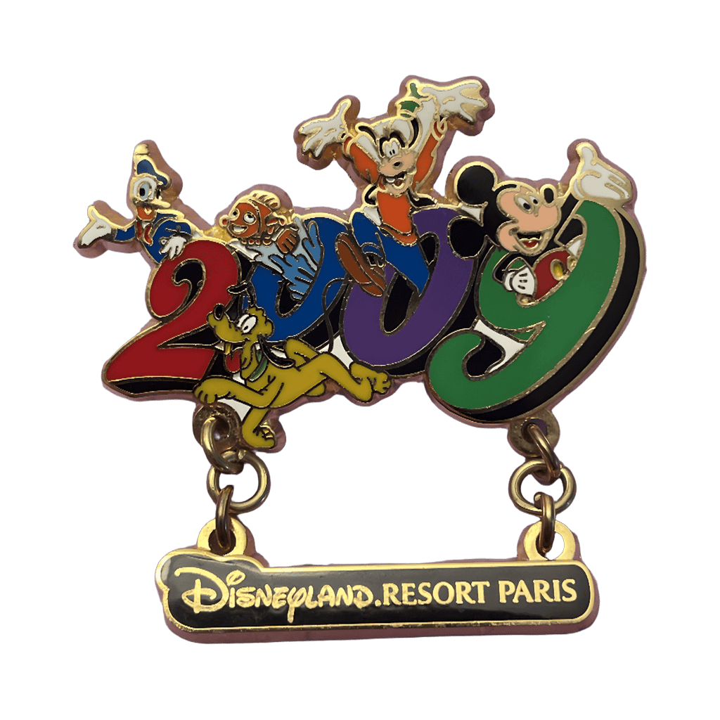 2009 Disneyland Paris Disney pin