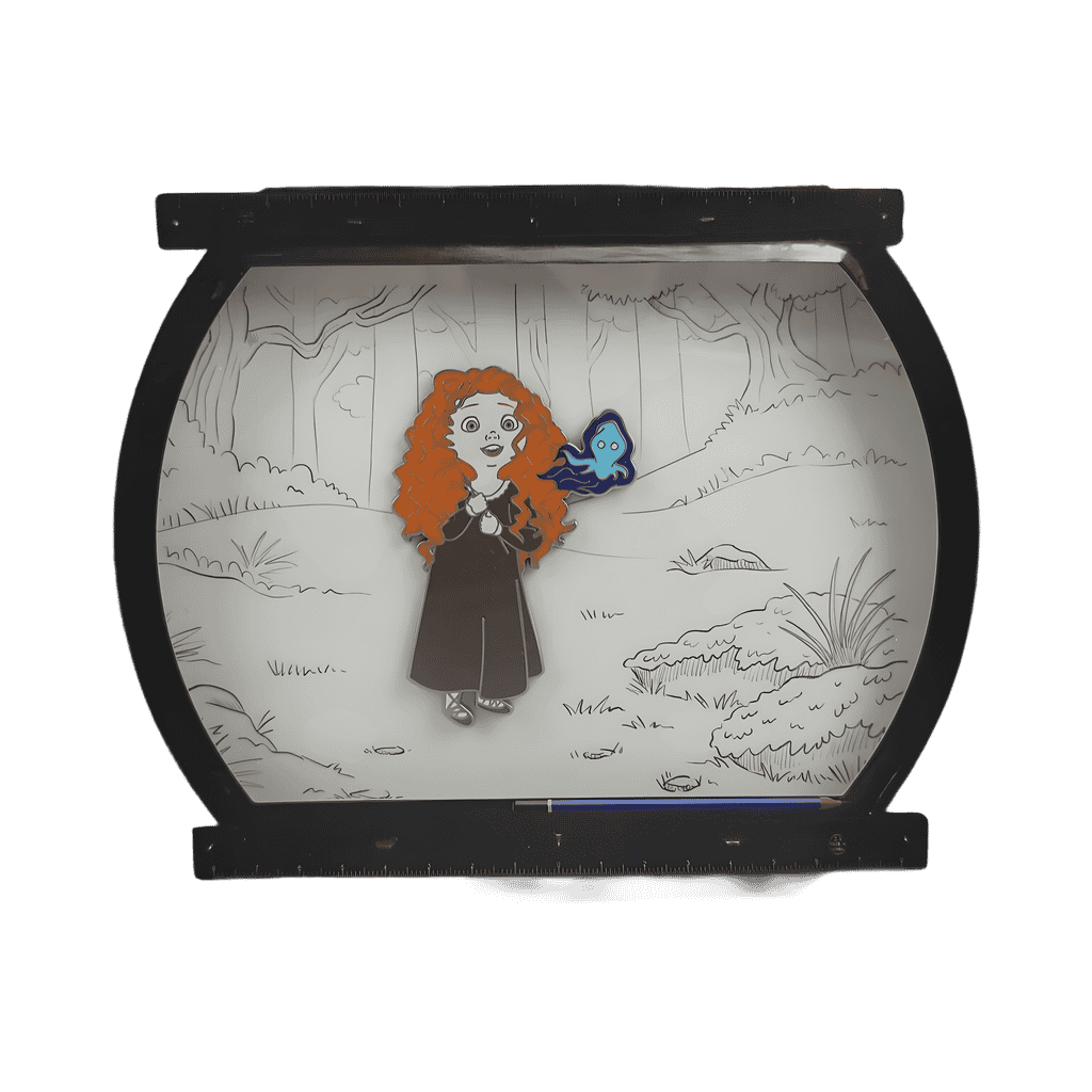 Brave 10th Anniversary Jumbo Disney pin