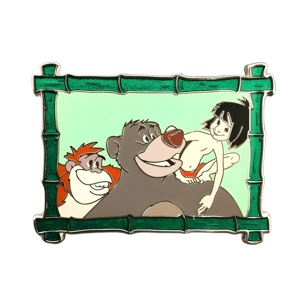 Reveal/Conceal Family Portrait Series The Jungle Book Disney pin