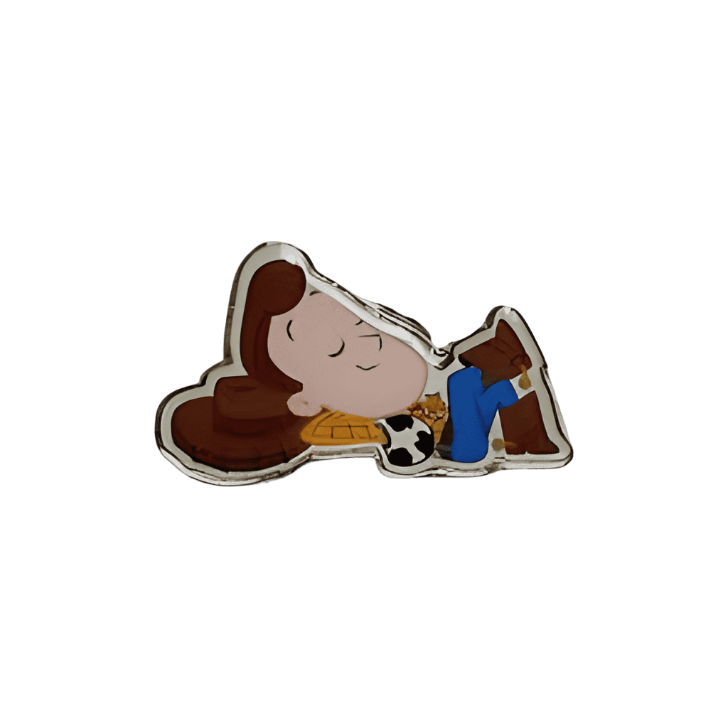 Woody Sleeping Disney pin
