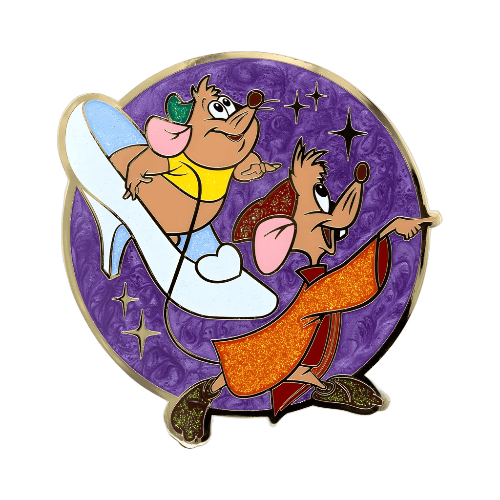 Gus & Jaq Disney pin
