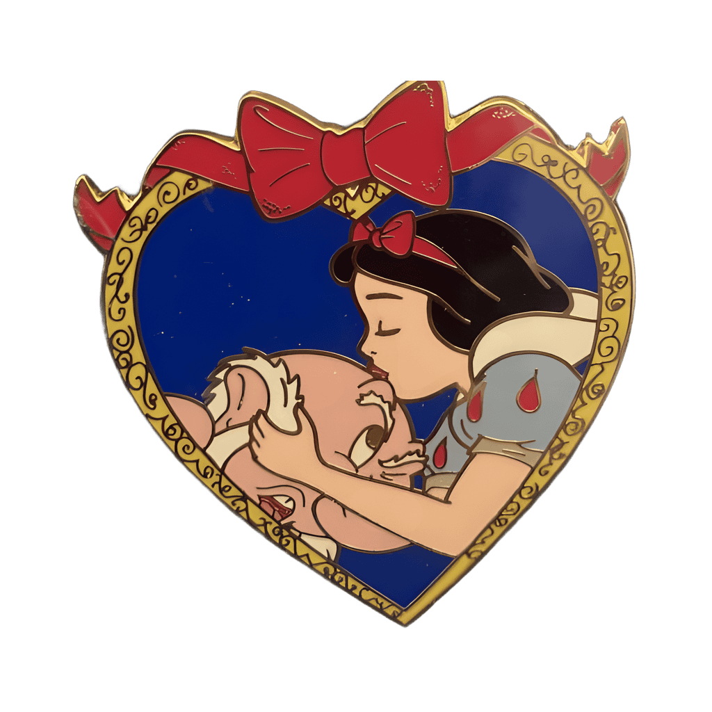 Grumpy and Snow White Disney pin