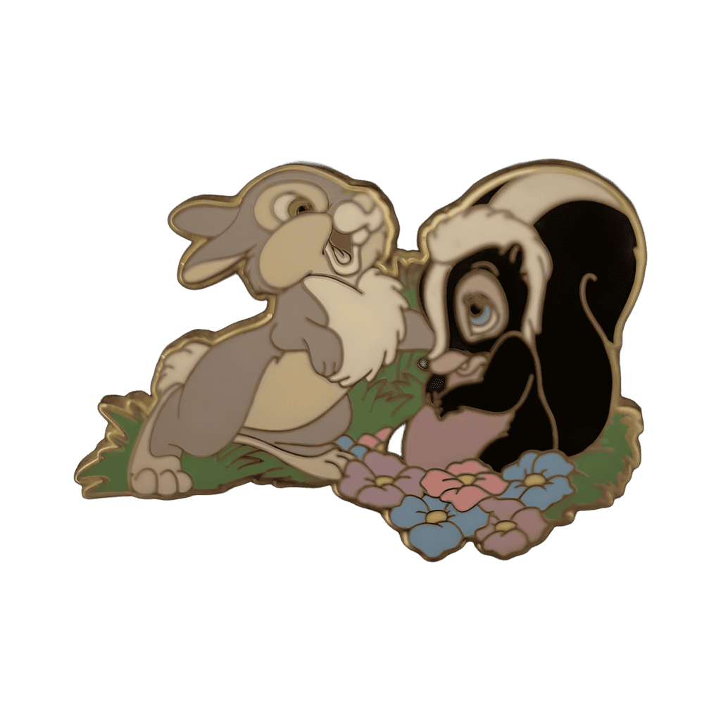 Thumper and Flower Disney pin