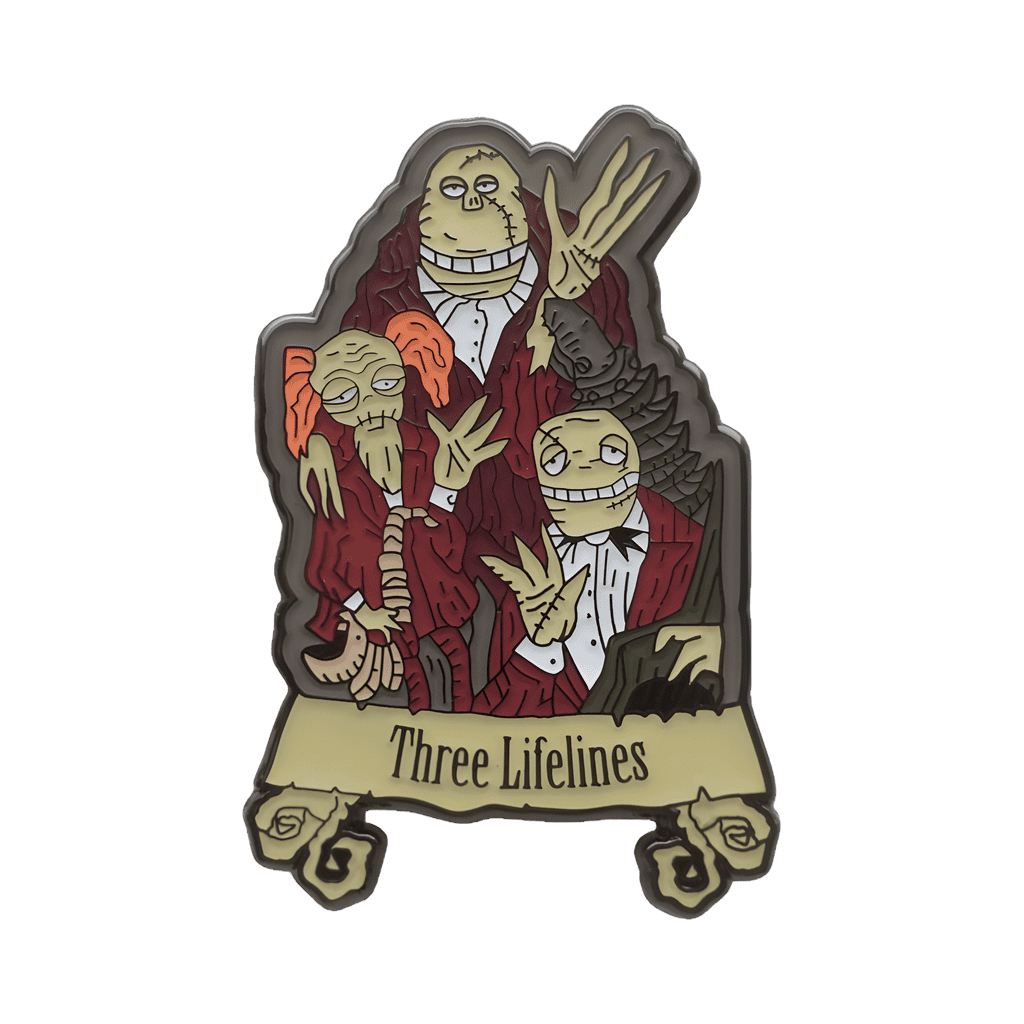 Three Lifelines Disney pin