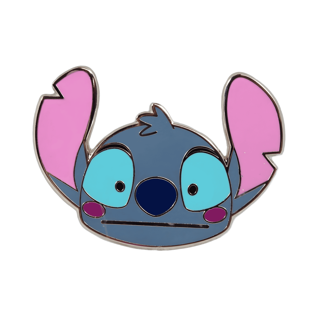 Stitch Emoji Booster Set - Embarrassed Stitch Disney pin