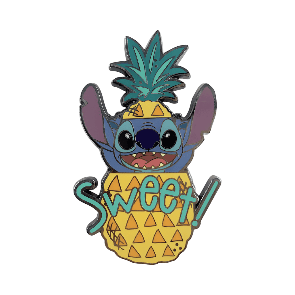 Stitch in Pineapple Disney pin