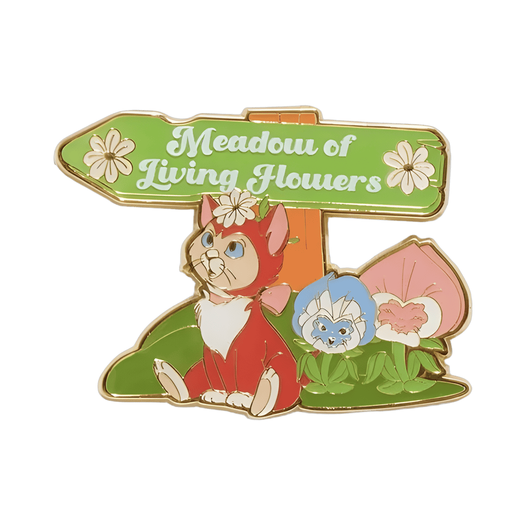 Meadow of Living Flower Disney pin