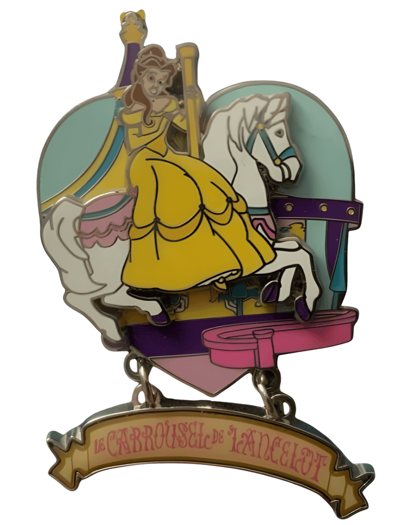 Le carrousel de Lancelot - Belle Disney pin