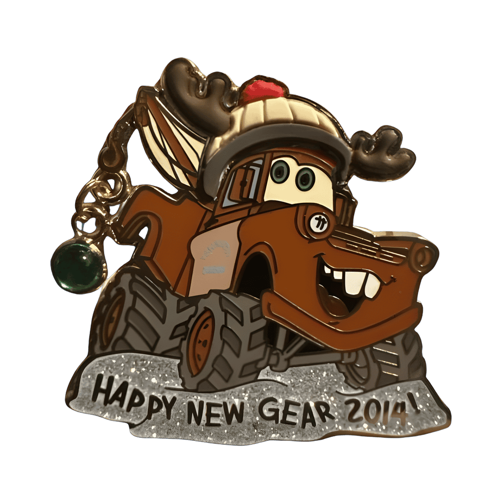 Happy new gear 2014 Mater Disney pin