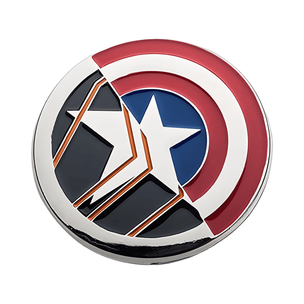 Captain America and Winter Soldier Shield Disney pin
