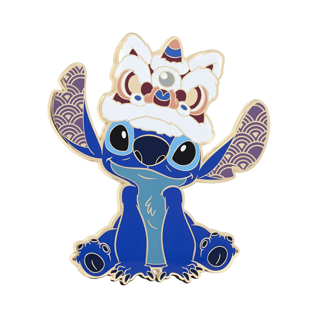 Jumbo Stitch Disney pin