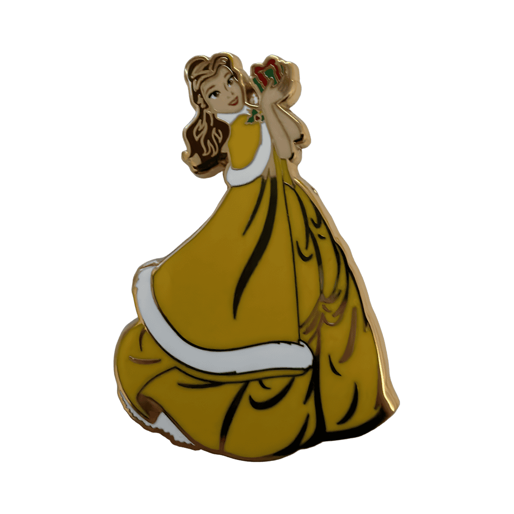 Belle Christmas VIP Disney Movie Club Disney pin