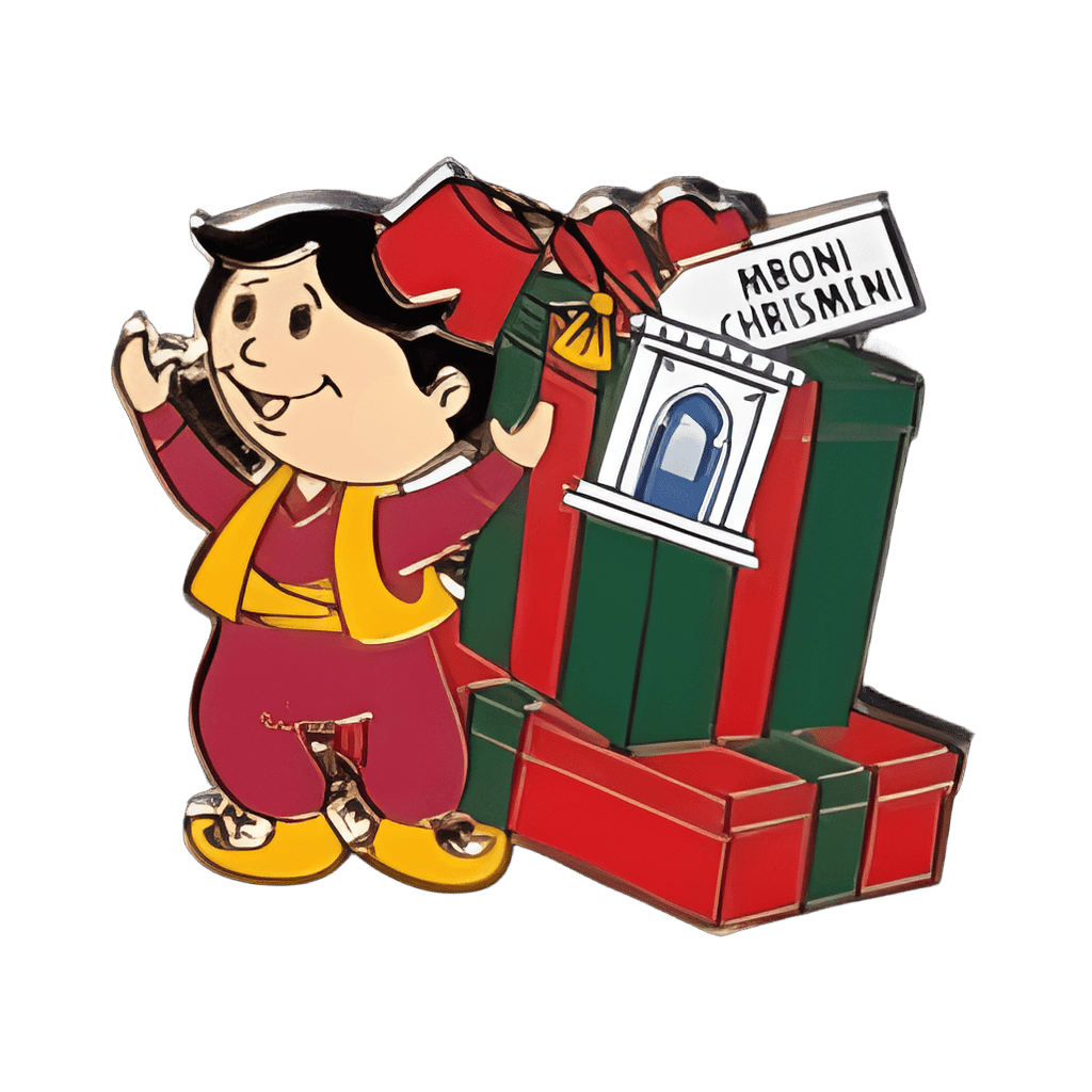 Egyptian Chiid with Presents Disney pin