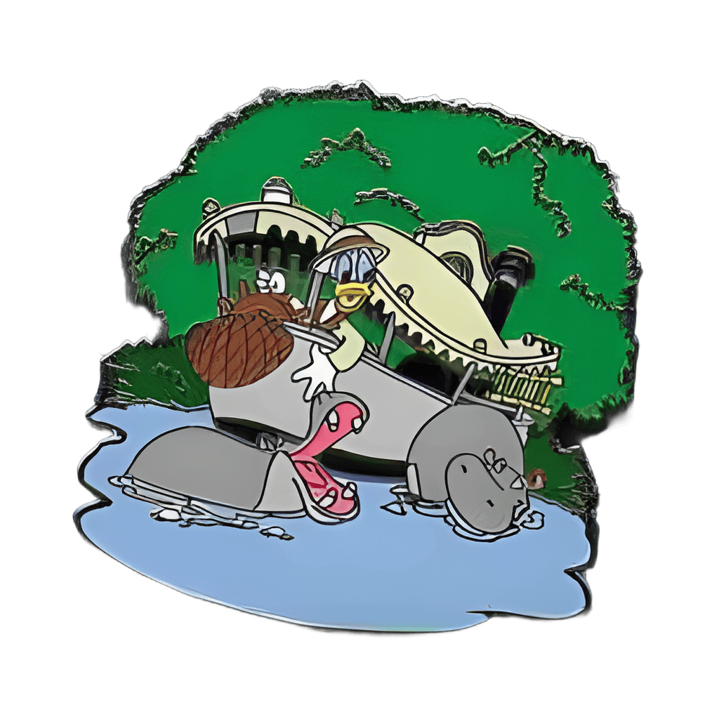 Donald Duck at Jungle Cruise Disney pin