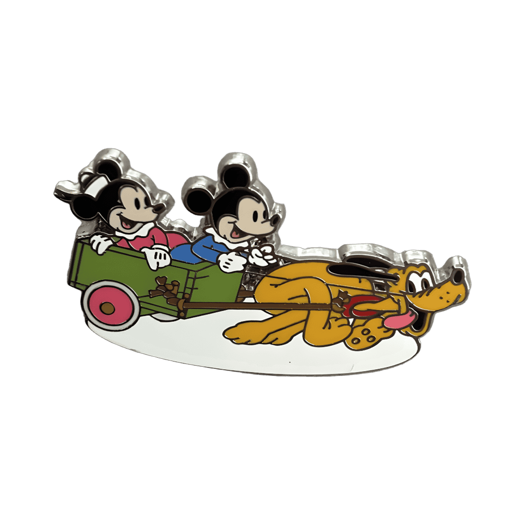 Mickey's Nightmare 1932 - Pluto with Mickey's ''kids'' Disney pin