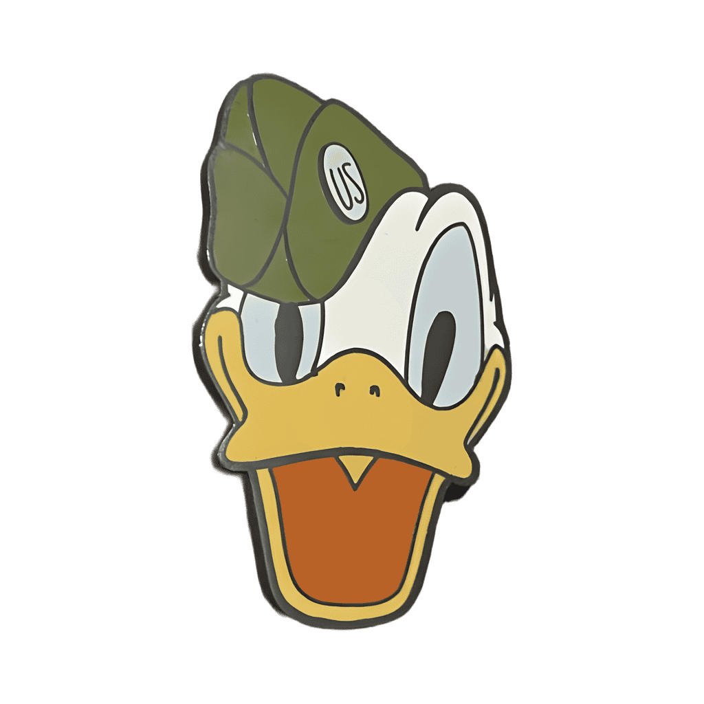 Donald Duck Armed Forces Disney pin
