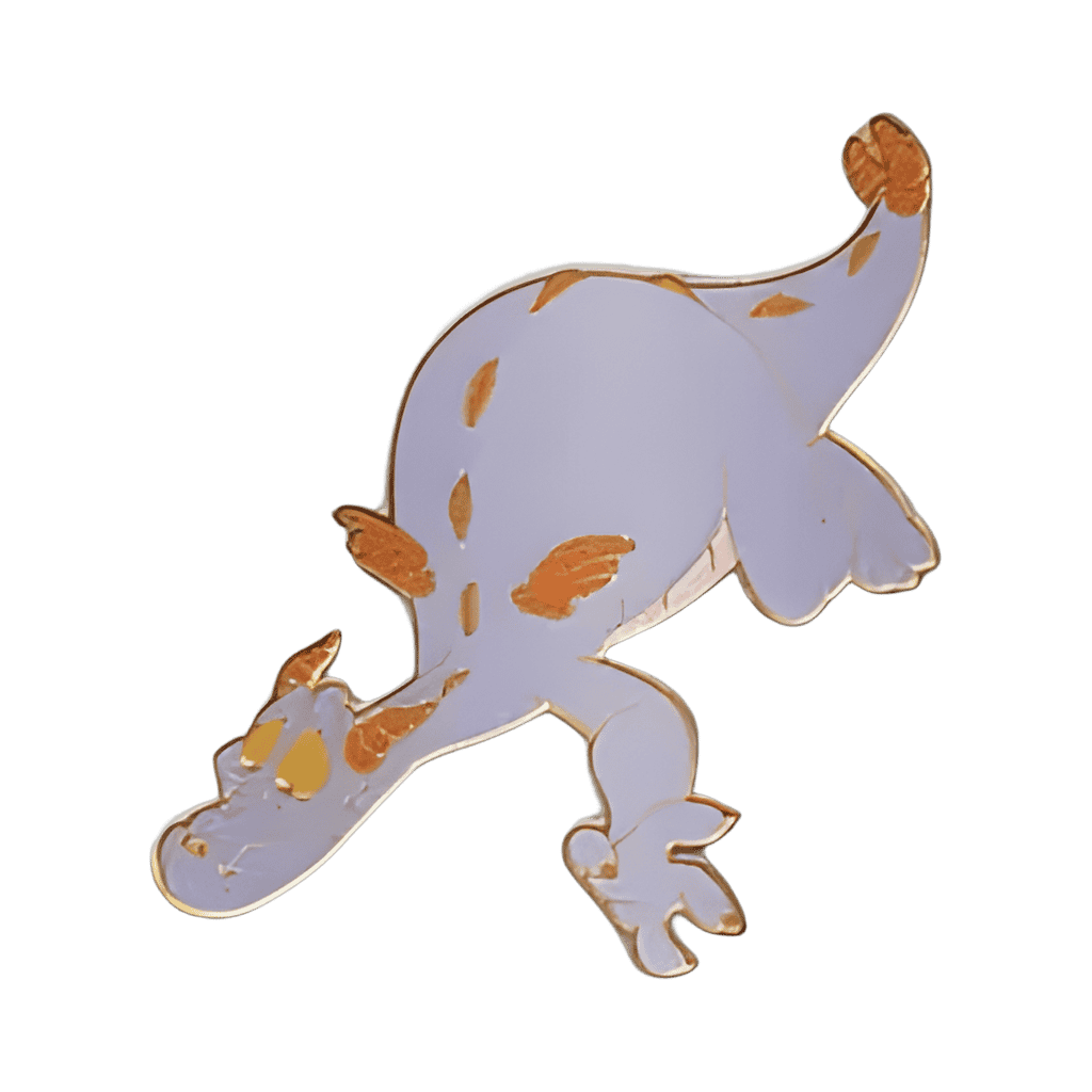 Worried Figment Flying Disney pin