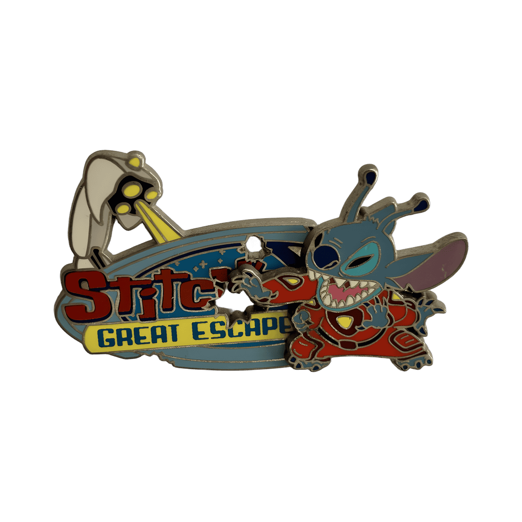 Stitch's Great Escape Logo Disney pin