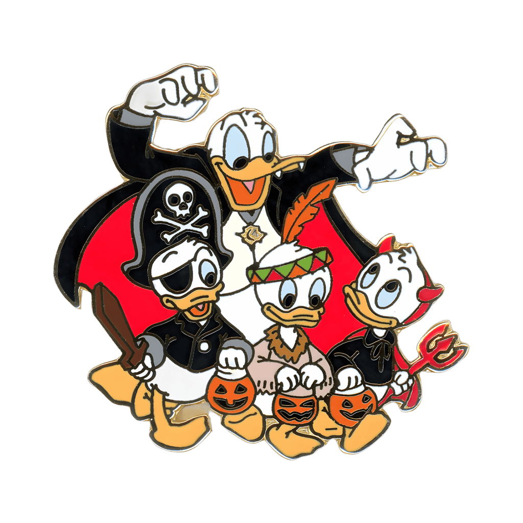 #5 - Tricky Treaters - Donald, Huey, Dewey and Louie Disney pin