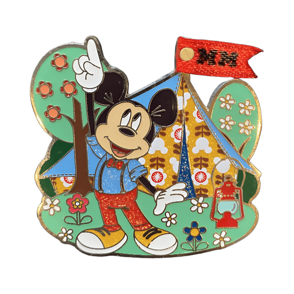 Mickey Camping Disney pin