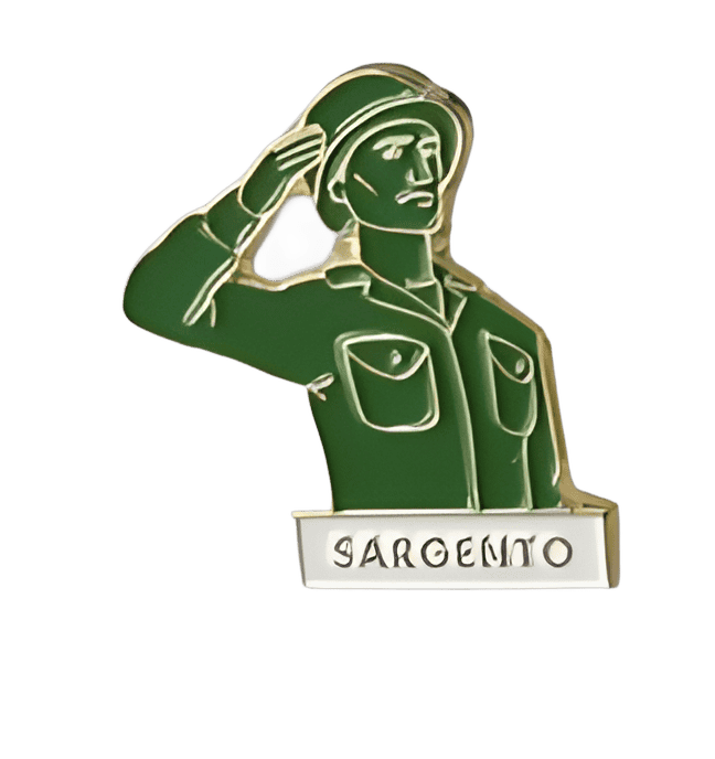 Sargento (Gold) Disney pin