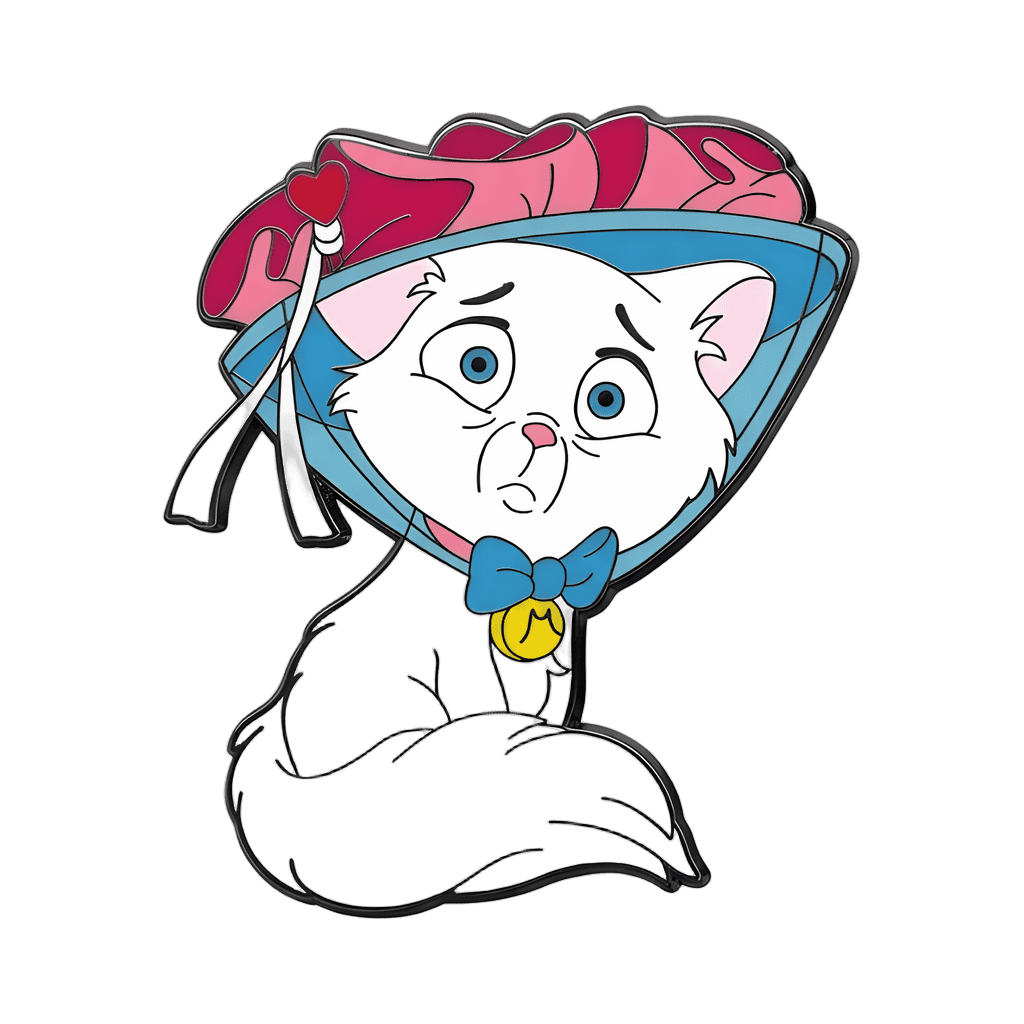 Charlotte's Cat Marcel Disney pin