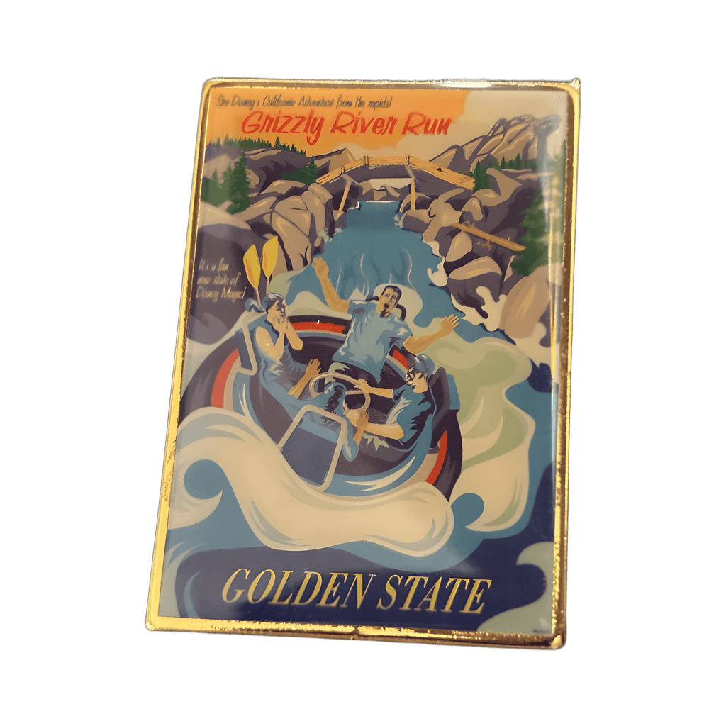 Grizzly River Run Poster Disney pin