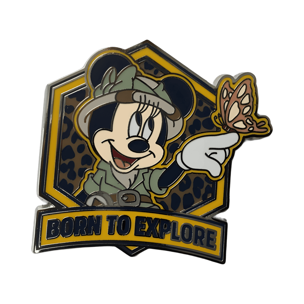 Minnie Mouse Born to Explore Disney pin