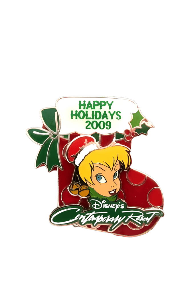 Contemporary Resort - Tinker Bell Stocking Disney pin