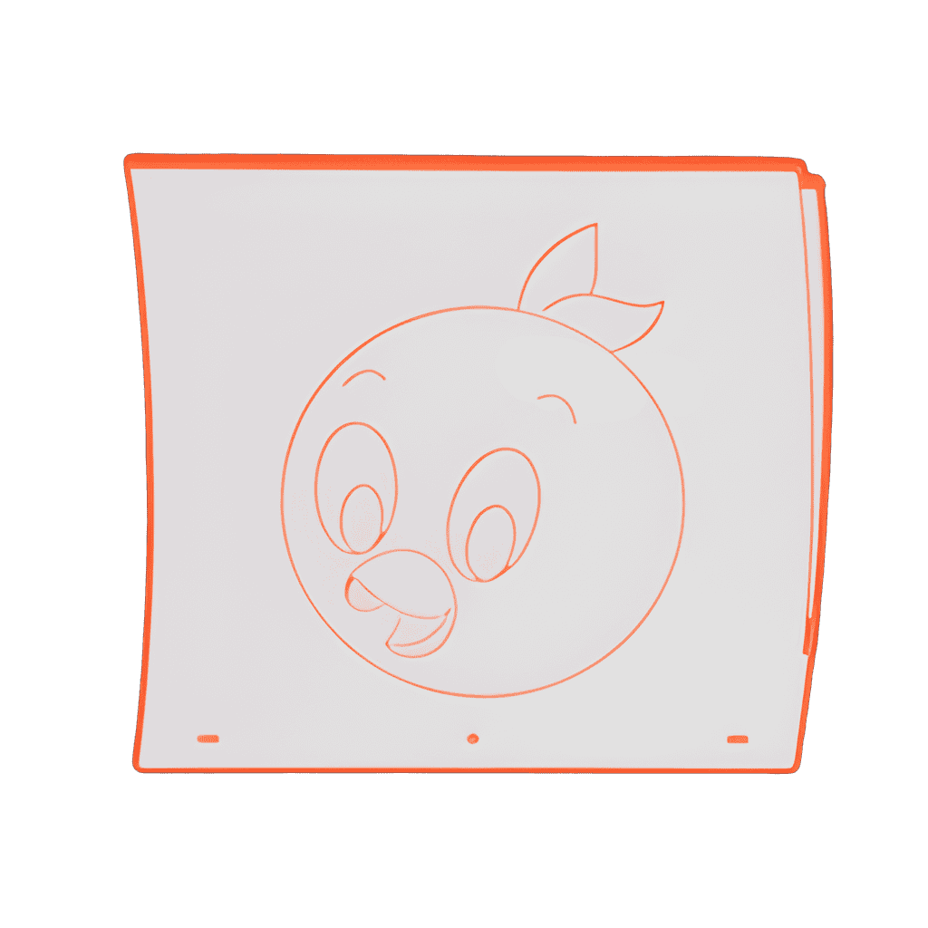 Orange Bird in Orange Disney pin