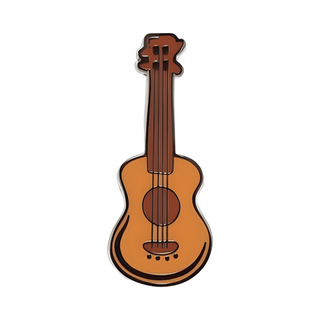 Stitch’s ukulele Disney pin