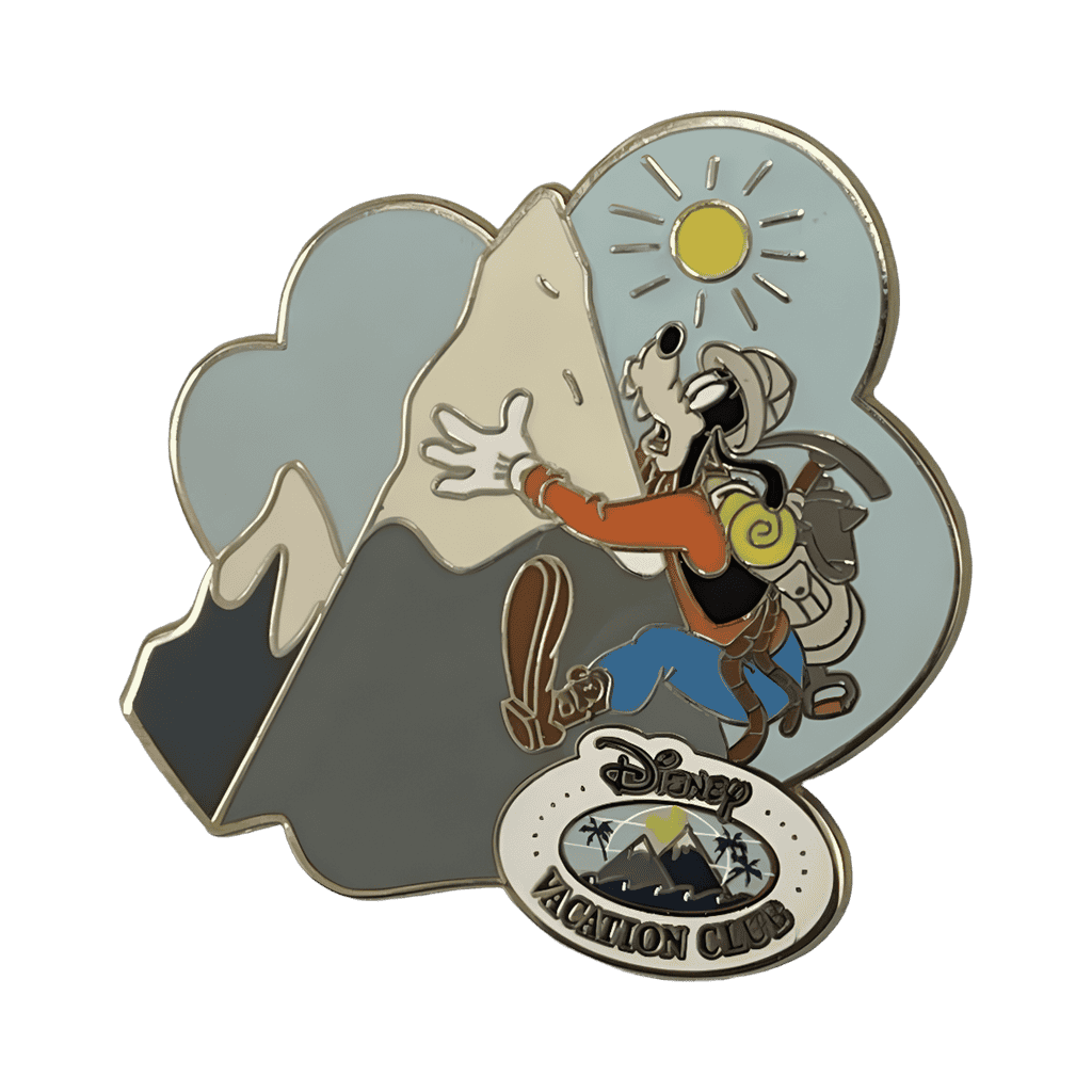 Goofy Climbing Mountain Disney pin