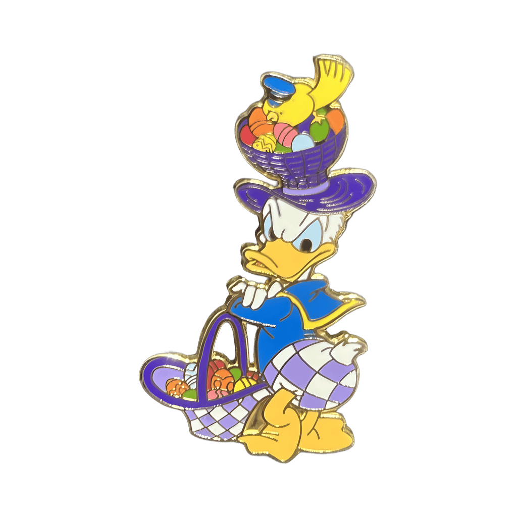 Donald with Easter Baskets Disney pin