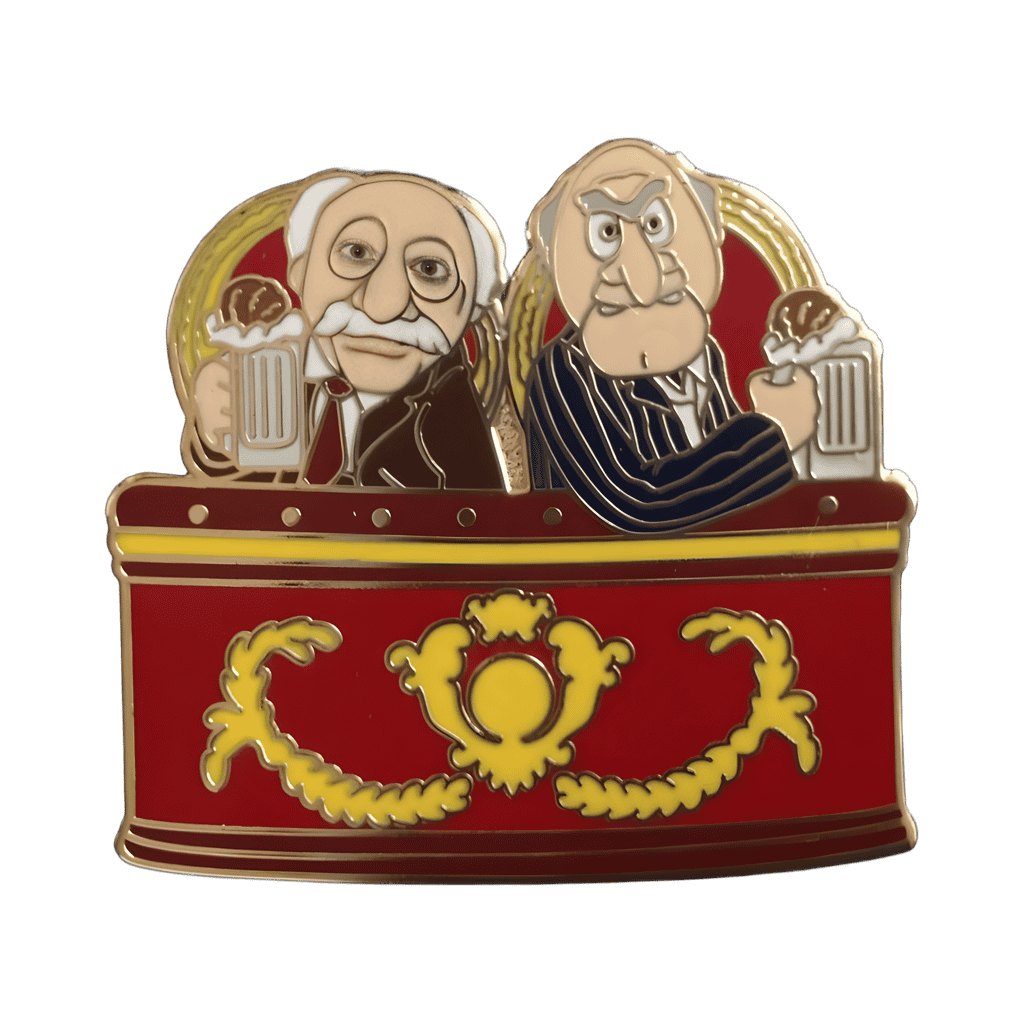 Waldorf and Statler Disney pin