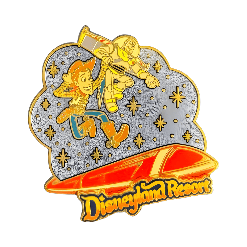 Woody & Buzz - Monorail Disney pin