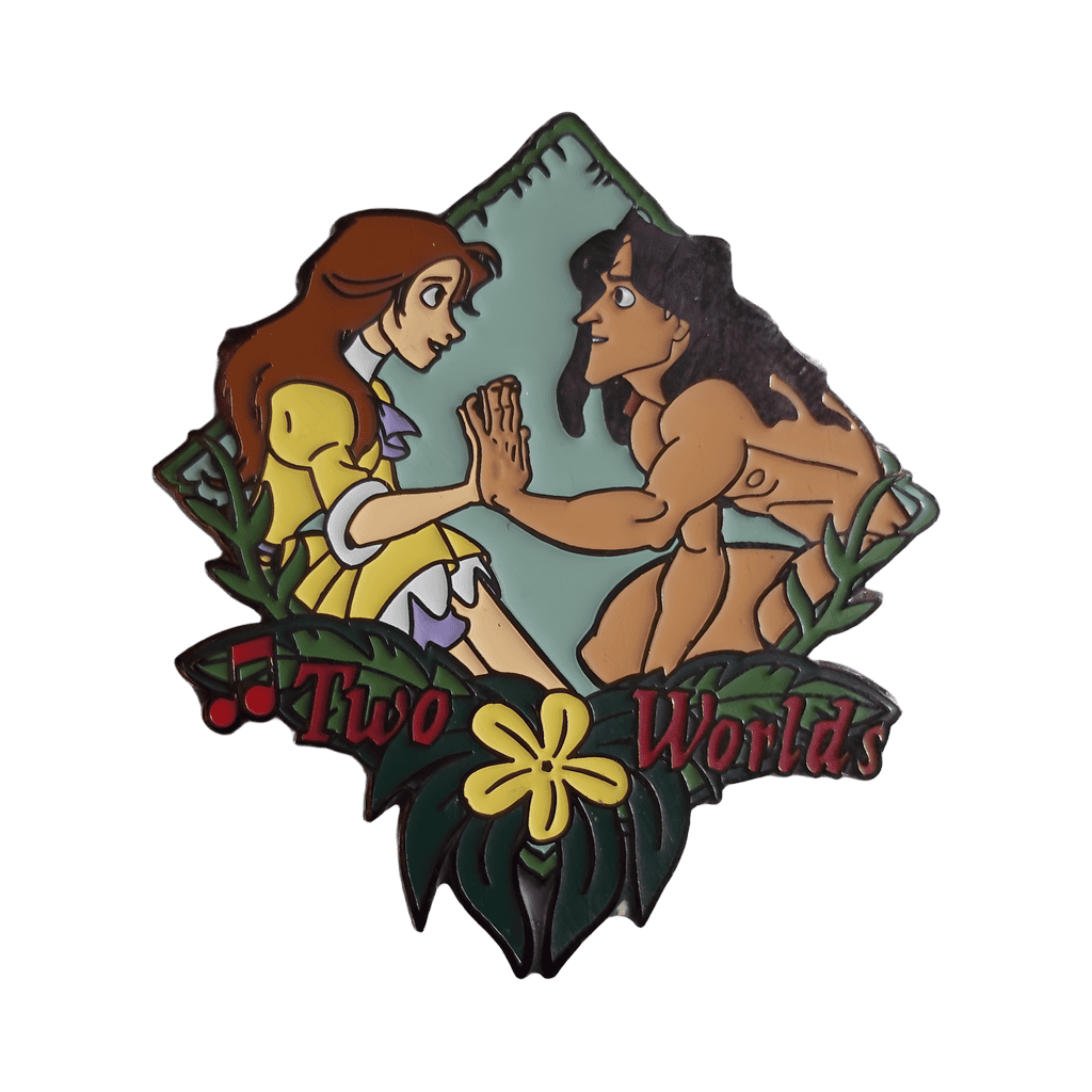 Two Worlds Disney pin