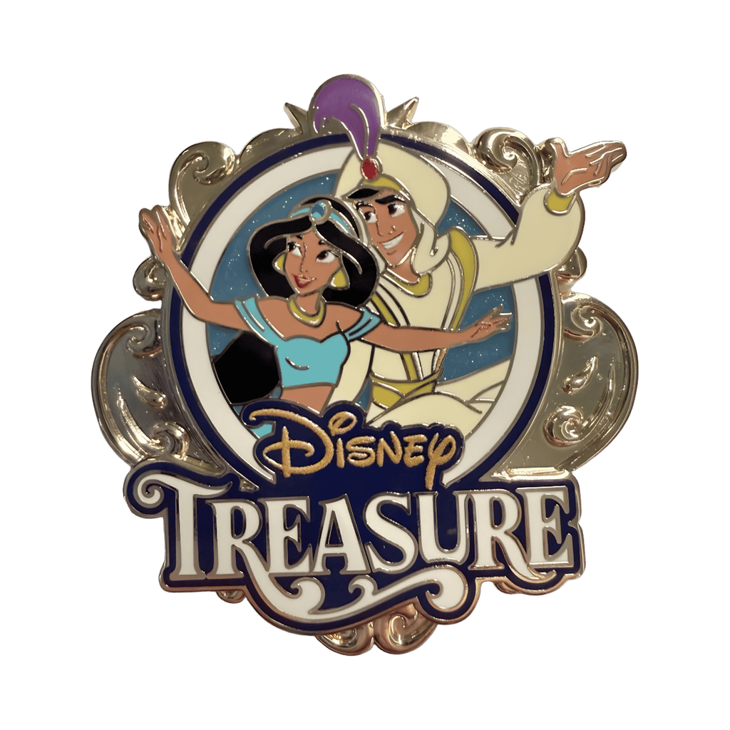 Jasmine & Aladdin Disney pin